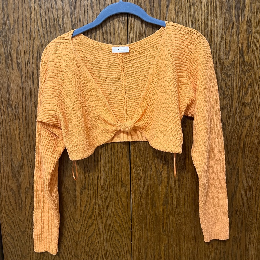 A.LC. Crop (fits like medium/large-sample no size tag)